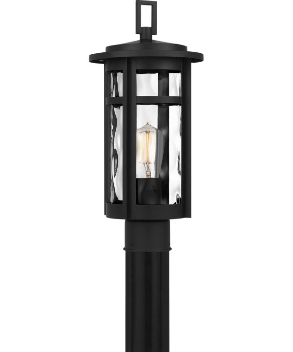 Uma Large 1-light Outdoor Post Light Matte Black on Sale