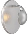 Aurora LED Wall Sconce Silver   Chrome Sale