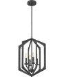 Vanguard 4-light Pendant Old Black Finish Discount