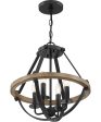 Bartlett 4-light Pendant Earth Black Online Hot Sale