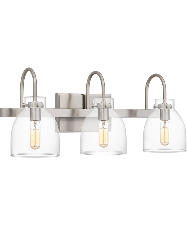 Atmore Large 3-light Bath Light Brushed Nickel Online