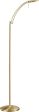 51 H Dessau LED Floor Lamp   Brass-Matte Cheap