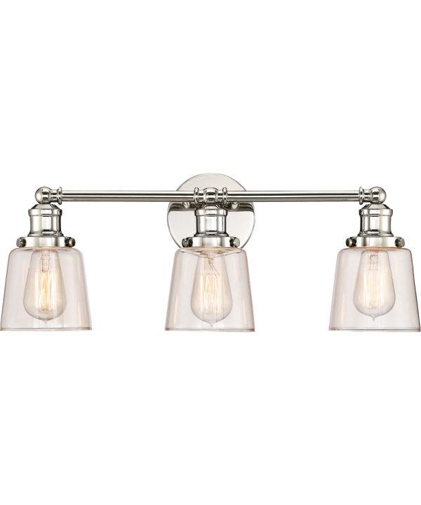 Union Large 3-light Bath Light Polished Nickel Online