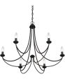 Mirren 6-light Chandelier Imperial Bronze For Sale