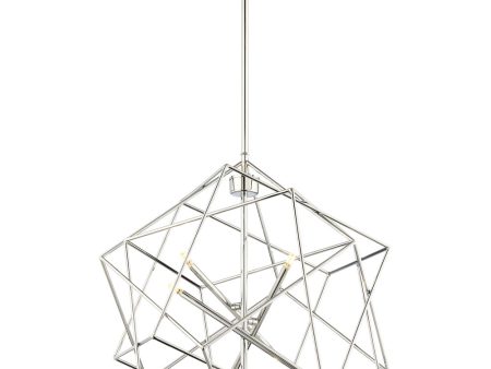 Stacia 7-Light Led Pendant Chrome Finished Sale