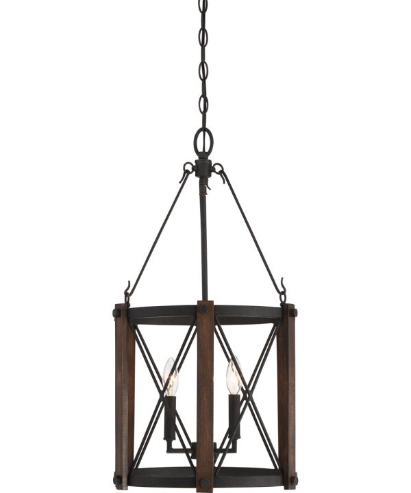 Baron 3-light Pendant Marcado Black For Discount