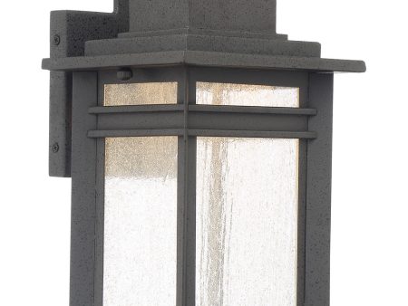 Beacon Medium Outdoor Wall Light Stone Black Online Sale