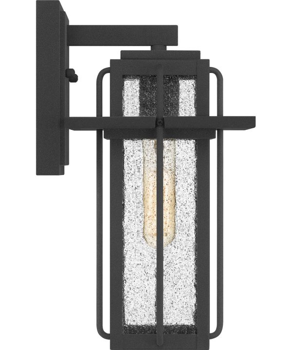 Randall Medium 1-light Outdoor Wall Light  Coastal Armour Aluminum Mottled Black Online