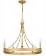 Aspyn 5-light Chandelier Light Gold Online