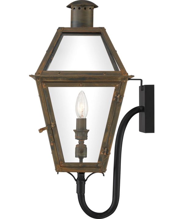 Rue De Royal Large 2-light Outdoor Wall Light Industrial Bronze Online Sale