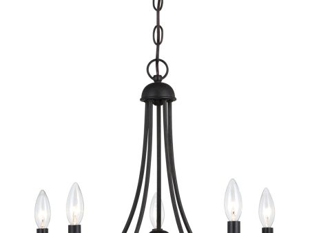 Mirren 5-light Chandelier Imperial Bronze on Sale