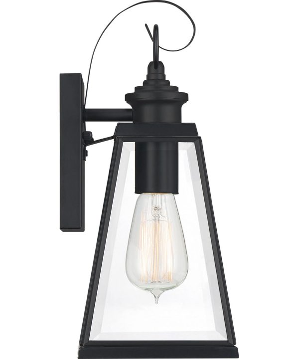 Paxton Small 1-light Outdoor Wall Light Matte Black Online Hot Sale