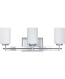 Taylor Large 3-light Bath Light Polished Chrome on Sale