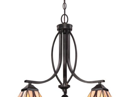 Asheville 3-light Chandelier Valiant Bronze Online