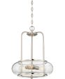 Trilogy 3-light Pendant Brushed Nickel Hot on Sale