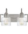 Bartley Medium 2-light Bath Light Brushed Nickel For Discount