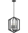 Vanguard 4-light Pendant Old Black Finish Discount