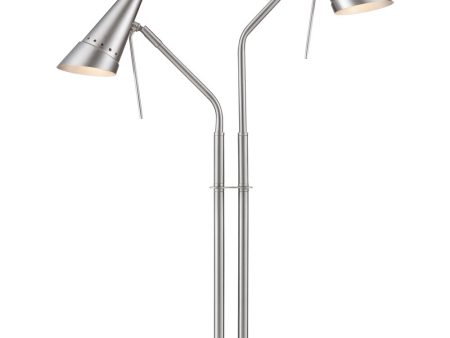 Talbot 2-Light 2-Light Table Lamp Ps Metal Shade Sale