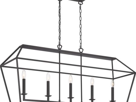 Aviary 5-light Island Light Palladian Bronze Cheap