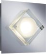 7 W Brooklyn LED Wall Sconce Chrome For Discount