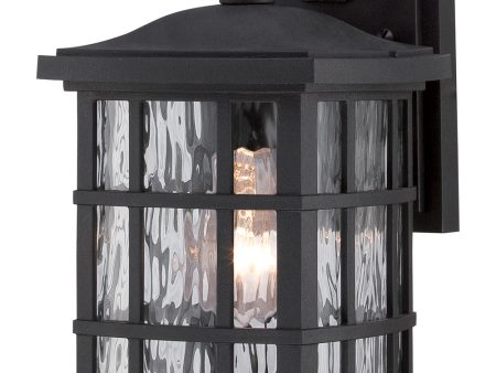 Stonington Small 1-light Outdoor Wall Light  Coastal Armour Mystic Black Online Hot Sale