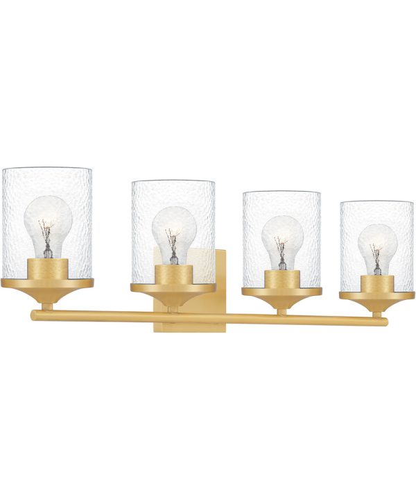 Abner Extra Large 4-light Bath Light Aged Brass For Cheap