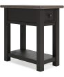 Tyler Creek Chair Side End Table Two-tone Fashion