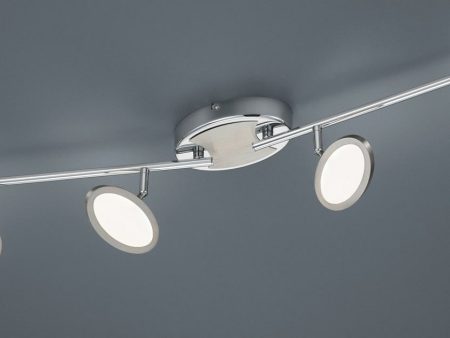 34 W Duellant LED Ceiling light Chrome For Sale