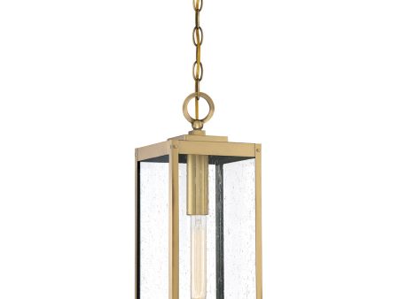 Westover Large 1-light Outdoor Pendant Light Antique Brass Hot on Sale