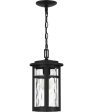 Uma Large 1-light Outdoor Pendant Light Matte Black Hot on Sale