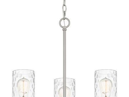 Acacia 3-light Chandelier Brushed Nickel Supply