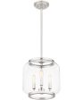 Tapley Small 3-light Mini Pendant Polished Nickel Online Sale