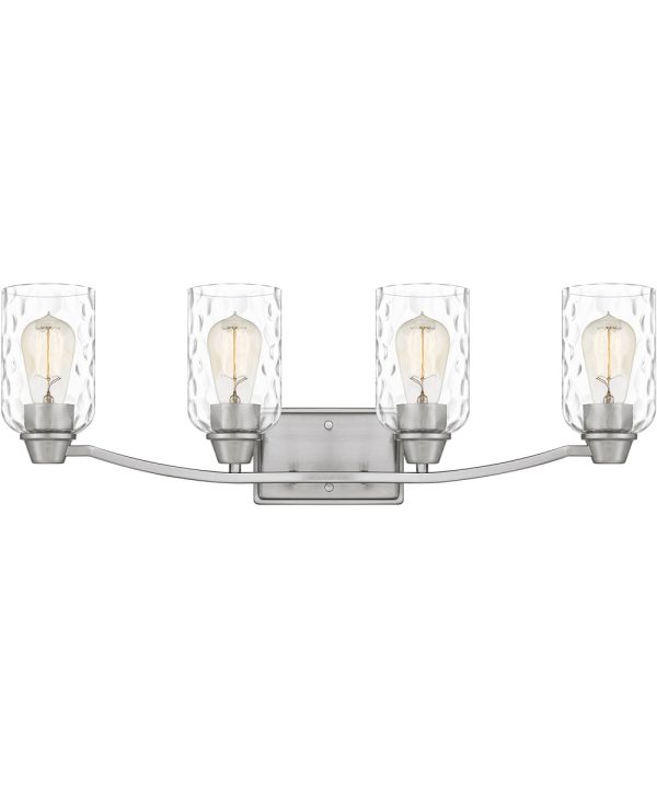 Acacia Extra Large 4-light Bath Light Brushed Nickel Online Sale