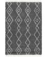 8 x10  Maysel Large Rug Charcoal White Cheap