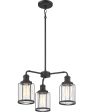 Ludlow 3-light Chandelier Earth Black Sale