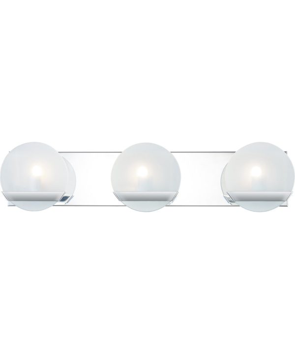 Tyleigh Large 3-light Bath Light Polished Chrome on Sale