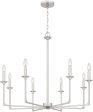 Prescott 8-light Chandelier Brushed Nickel Cheap