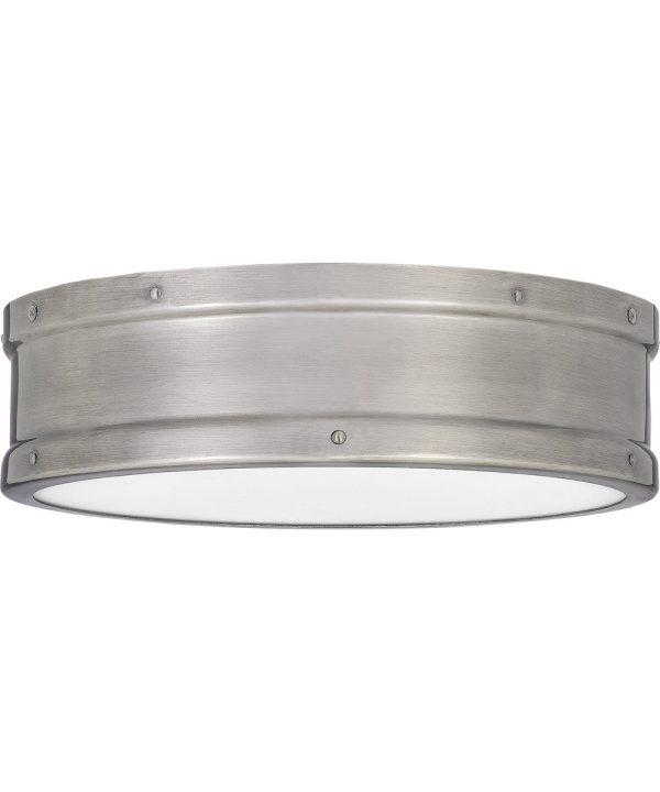 Ahoy  Flush Mount Antique Polished Nickel Hot on Sale