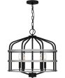 Avignon 5-light Pendant Matte Black For Discount