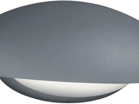 5 H Missouri LED Outdoor Wall Sconce Titanium   Light Grey on Sale