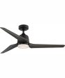 Upshur 52  Indoor Outdoor Transitional Ceiling Fan with LED Light Kit Matte Black Hot on Sale