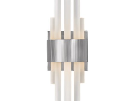 Trinity 12-Light LED Sconce in Polished Nickel Online Hot Sale