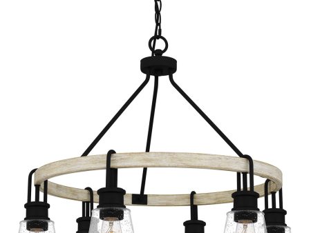 Kingsbridge 6-light Chandelier Earth Black Supply