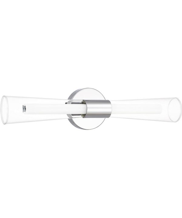 Amara  Bath Light Polished Chrome Hot on Sale