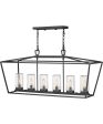 Alford Place 6-Light Outdoor Six Light Linear in Museum Black Online