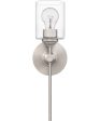 Aria Small 1-light Wall Sconce Brushed Nickel Discount