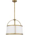 York 4-light Pendant Weathered Brass Online Hot Sale