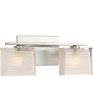 Westcap Medium 2-light Bath Light Brushed Nickel For Discount