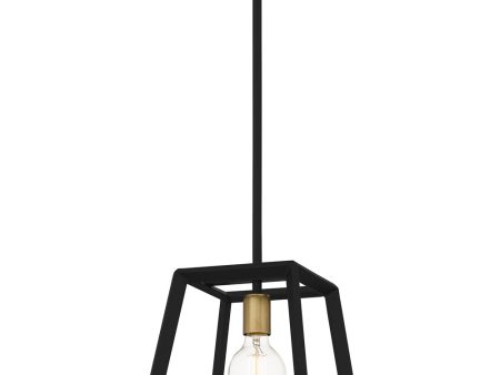 Tilly Small 1-light Mini Pendant Matte Black Online now