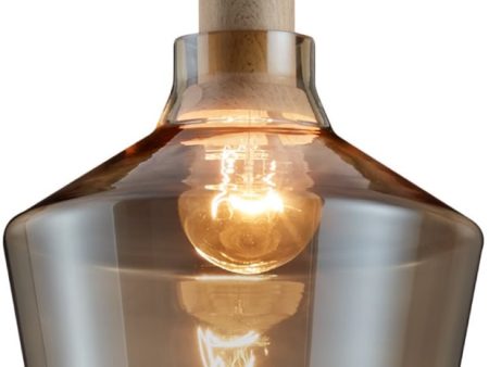 8 W Calais 1-Light  Pendant Transparent Online now